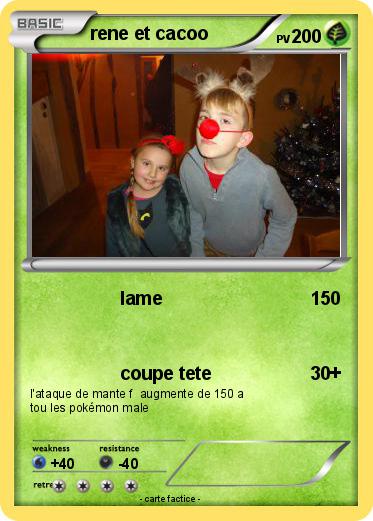 Pokemon rene et cacoo