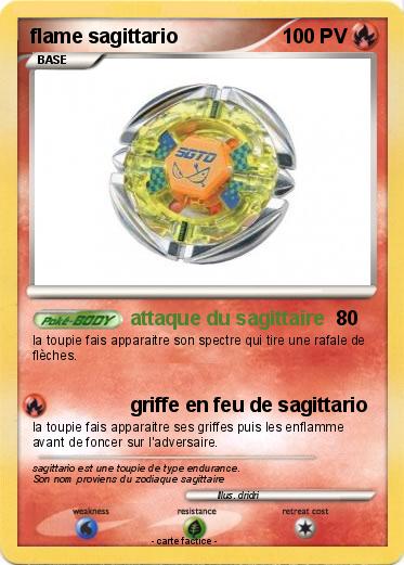 Pokemon flame sagittario