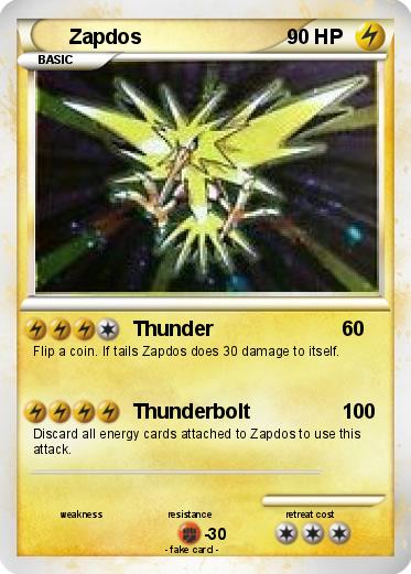 Pokemon Zapdos