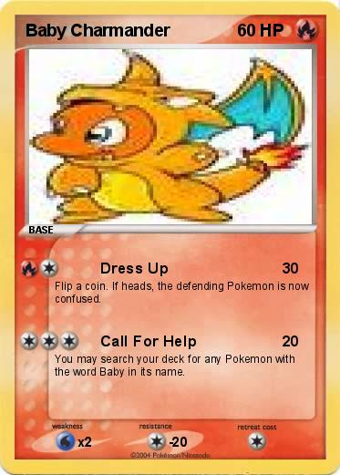 Pokemon Baby Charmander