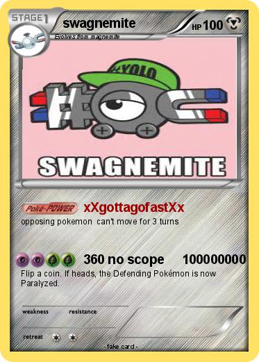 Pokemon swagnemite
