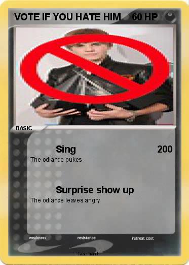 Pokemon VOTE IF YOU HATE HIM