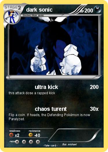 Pokemon dark sonic