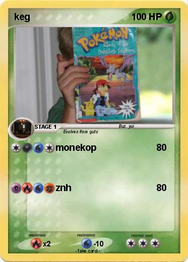 Pokemon keg