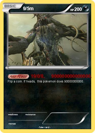Pokemon 9/5m