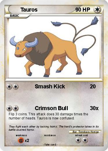 Pokemon Tauros