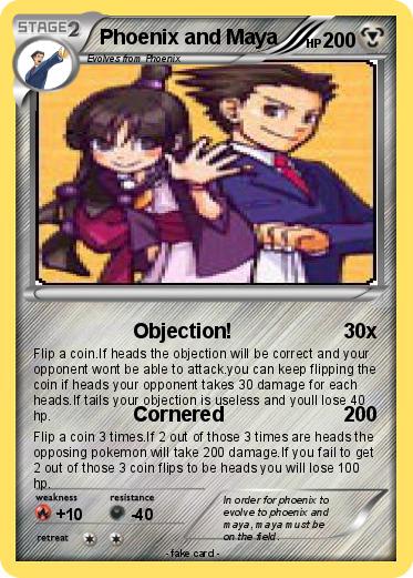 Pokemon Phoenix and Maya