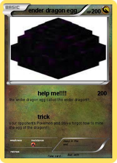 Pokemon ender dragon egg