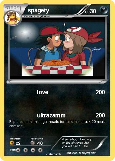Pokemon spagety