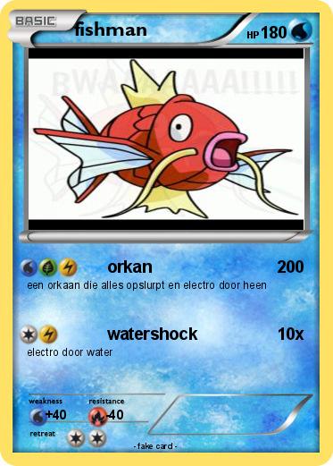 Pokemon fishman