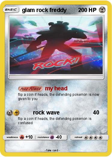 Pokemon glam rock freddy