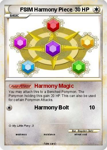 Pokemon FSIM Harmony Piece