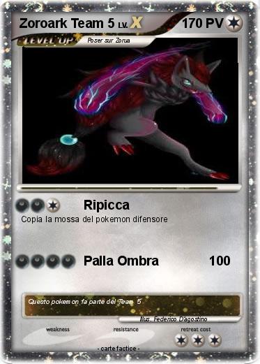 Pokemon Zoroark Team 5