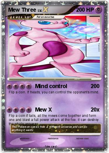 Pokemon Mew Three
