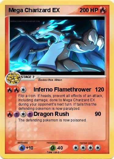 Pokemon Mega Charizard EX