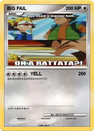 Pokemon BIG FAIL