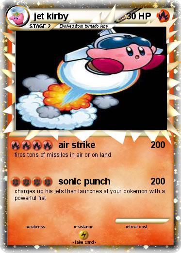 Pokemon jet kirby