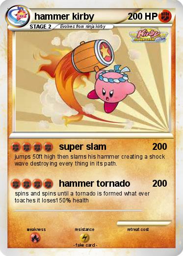Pokemon hammer kirby