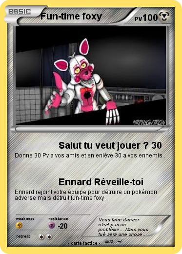 Pokemon Fun-time foxy