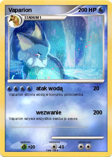 Pokemon Vaparion