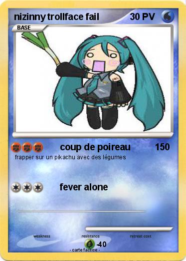 Pokemon nizinny trollface fail