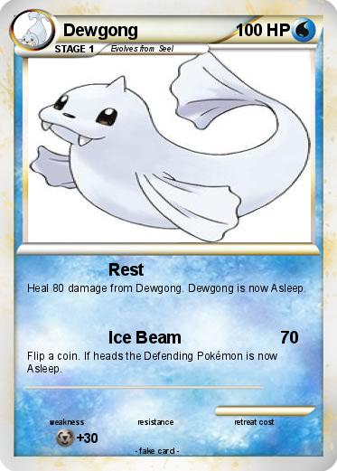 Pokemon Dewgong