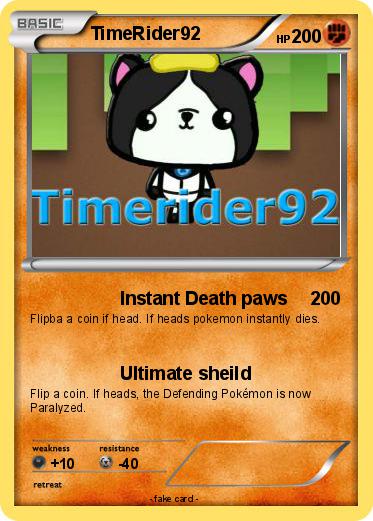 Pokemon TimeRider92