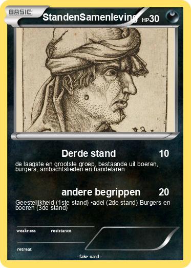 Pokemon StandenSamenleving