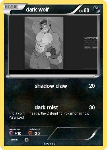 Pokemon dark wolf