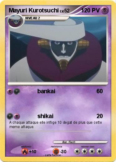 Pokemon Mayuri Kurotsuchi