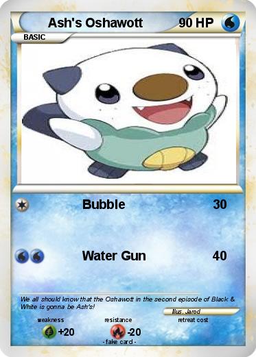 Pokemon Ash's Oshawott