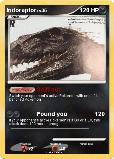 Pokemon Indoraptor