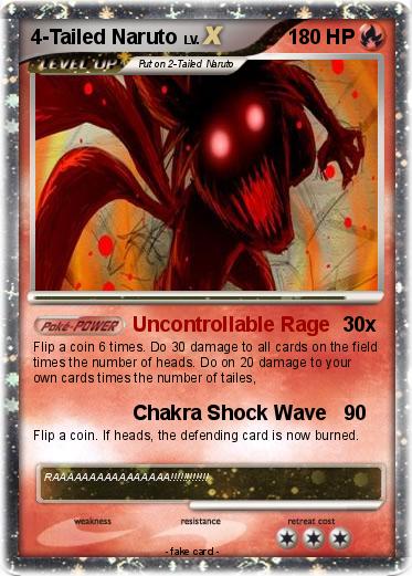 Pokemon 4-Tailed Naruto