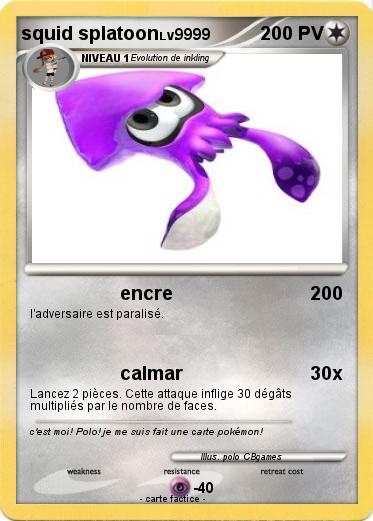 Pokemon squid splatoon