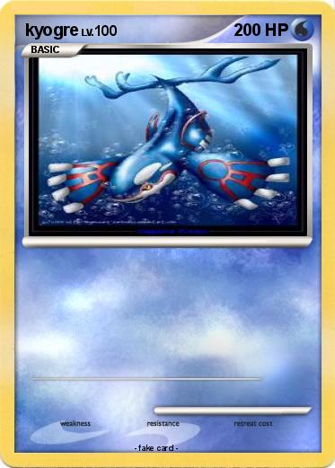 Pokemon kyogre