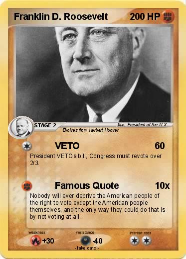 Pokemon Franklin D. Roosevelt