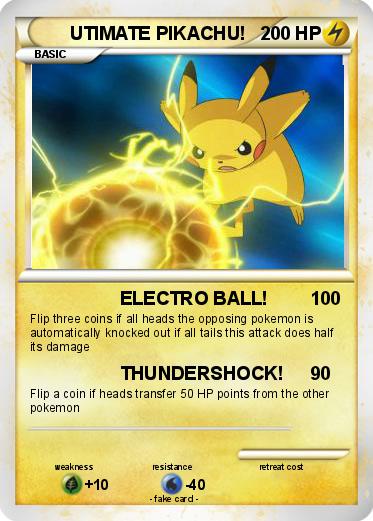 Pokemon UTIMATE PIKACHU!