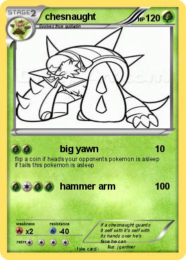 Pokemon chesnaught