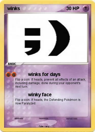 Pokemon winks