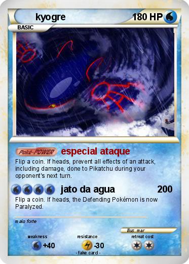Pokemon kyogre