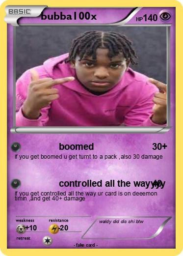 Pokemon bubba100x