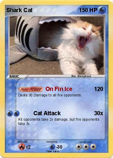 Pokemon Shark Cat