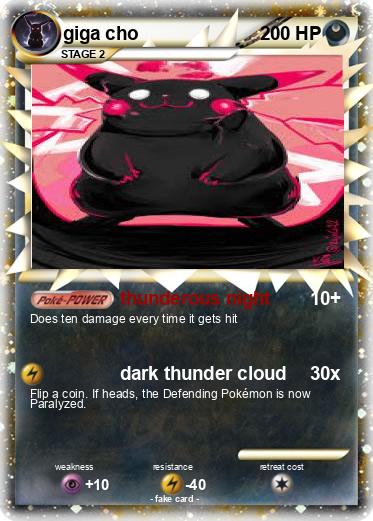 Pokemon giga cho