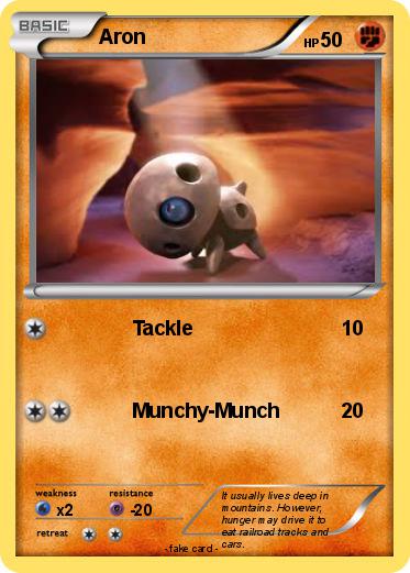 Pokemon Aron