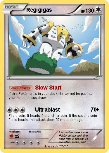 Pokemon Regigigas