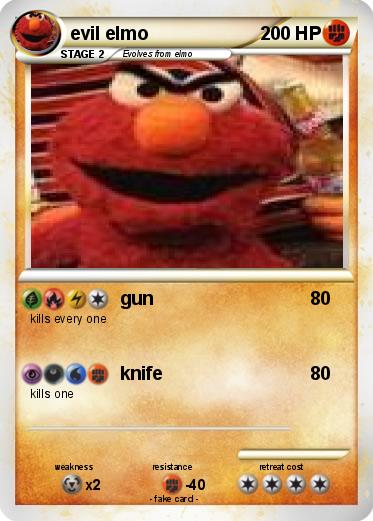 Pokemon evil elmo