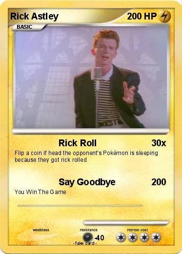 Pokemon Rick Astley