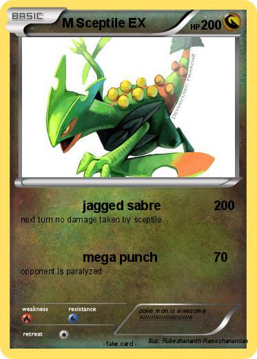 Pokemon M Sceptile EX