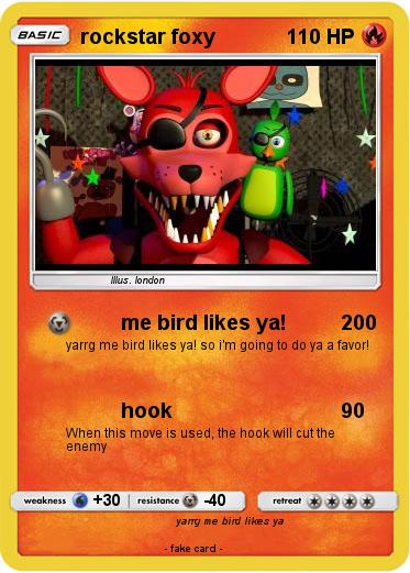 Pokemon rockstar foxy