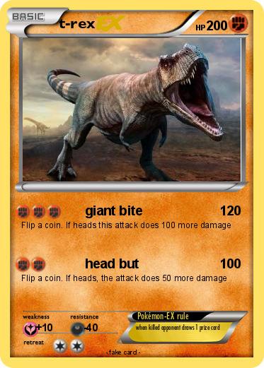 Pokemon t-rex